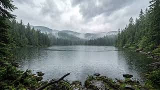 Echoes of Tranquility: Enchanting Lakeside Rain and Thunder Sounds for Inner Peace 3 Hours