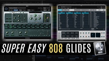 How to make 808 Glides in Logic Pro X (super EASY!)