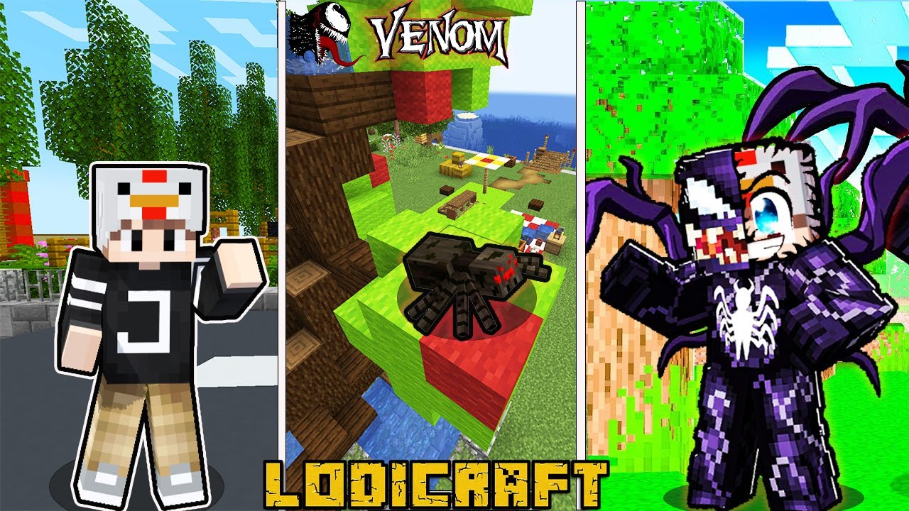 Becoming VENOM In Minecraft! (Tagalog)