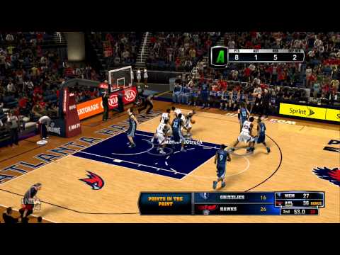 Grizzlies Vs Hawks 5 Vs 5 2K14 Teamup BLOWOUT QUITTERS 