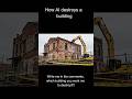 How AI destroys a building #ai #vairal #destroy #funny
