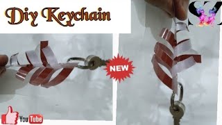 Recycling Rice Shopper Diy Beautiful Keychain Making Keychain Sz Creation