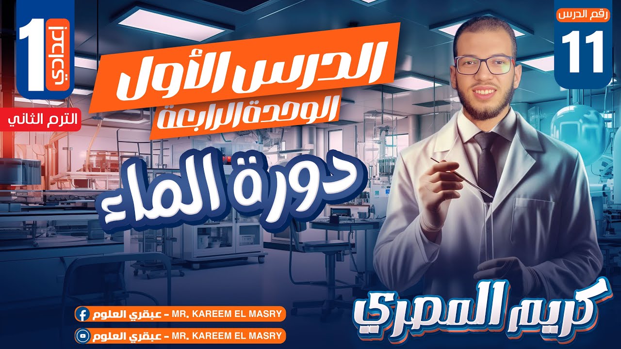 🔥 شرح درس دورة المياه | الدرس الأول - الوحدة الرابعة | علوم اولى اعدادي | #المنهج_الجديد_2025 🔥