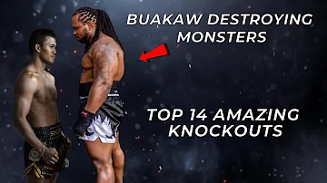 Buakaw's Brutal Knockouts Destroying Monsters