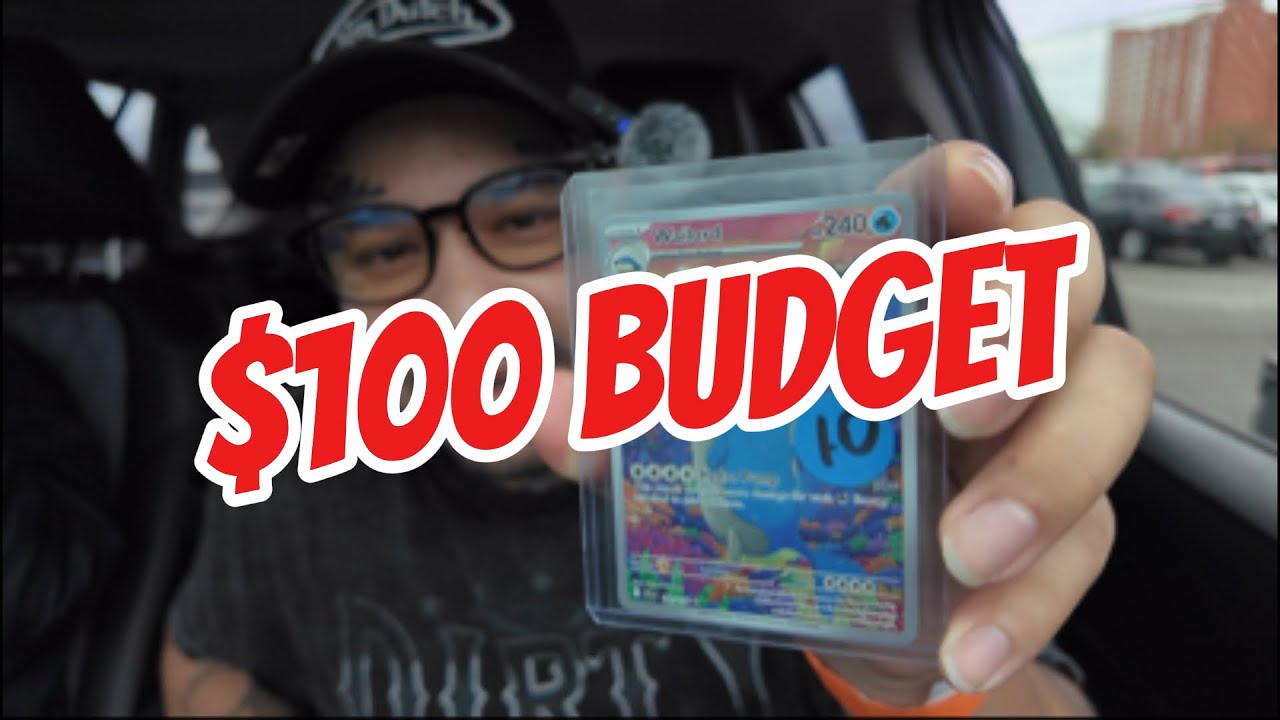 $100 BUDGET! Pokémon Buyer POV