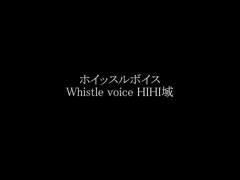 ホイッスルボイス　whistle voice　HIHI域