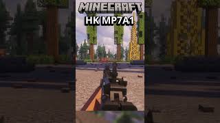 Tarkov weapon in Minecraft？#7 HK MP7A1 #minecraft #tarkov