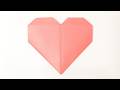 Easy Origami Heart Tutorial