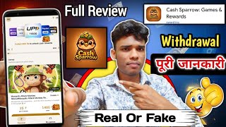 Aplikasi Cash Sparrow asli atau palsu? | Cash Sparrow | penarikan | Ulasan aplikasi Cash Sparrow screenshot 5