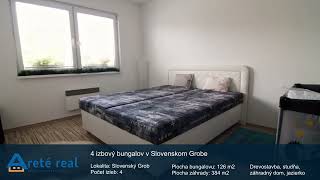 Predaj 4I Bungalovu V Slovenskom Grobe.