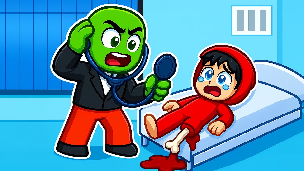 Zostałem LEKARZEM i RATUJE PRZYJACIÓŁ w Roblox!