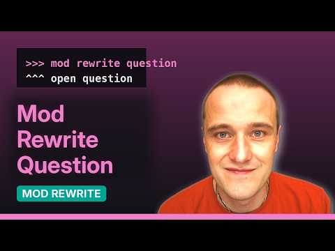 Webmasters: Apache URL redirection not working with mod_rewrite