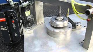 Custom Heavy Duty Variable Speed Circular Cut Bandsaw Attachment Fixture