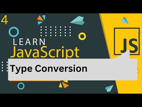 JavaScript Type Conversion & Coercion | JavaScript Tutorial part 4