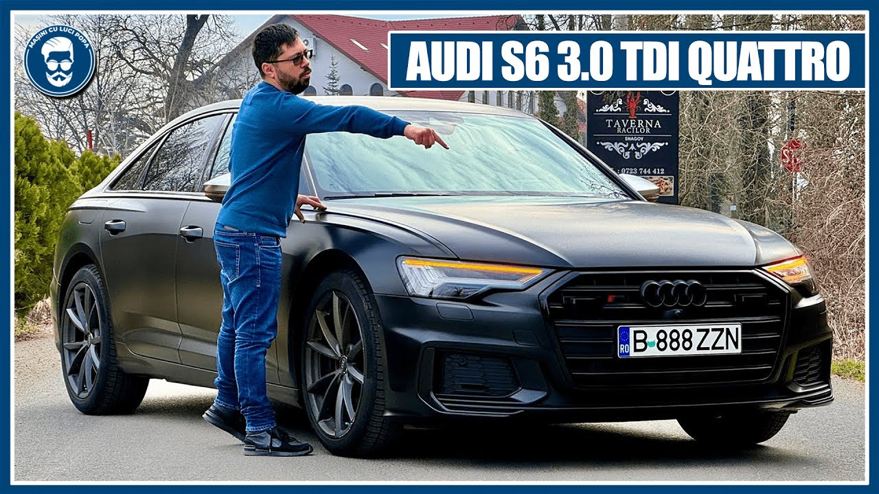 Alții DE CE nu fac AȘA CEVA? Au renunțat la V10 și au pus TURBODIESEL! AUDI S6 3.0 TDI QUATTRO