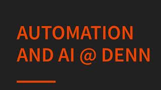 Automation and AI (Artificial Intelligence) at DENN - Metal Spinning Machines &quot;With Brains&quot;