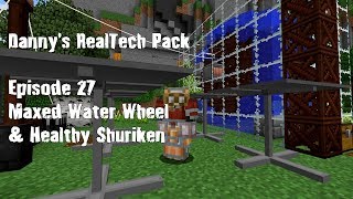 Real Tech #027 - Maxed Water Wheel & Healthy Shuriken