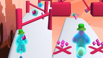 Blob Runner 3D - Walkthrough Gameplay Android IOS Part 30 Level 63-79