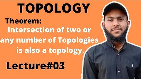 Intersection of two topologies is topology //@MBMATHEMATICS