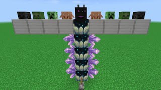 Which of the an ENDER GOLEM CREEPER - what if you create in Minecraft