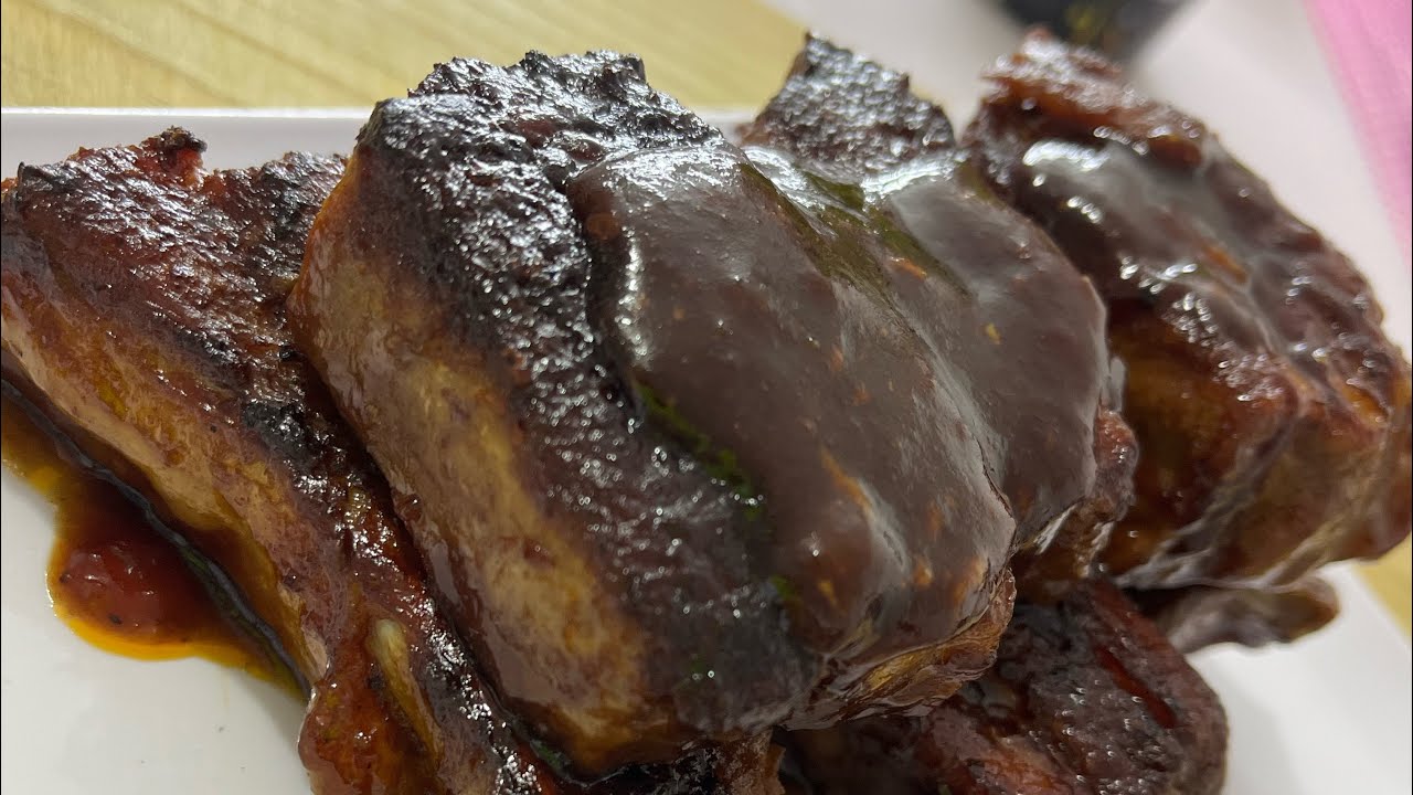 COSTILLAS BBQ A MI ESTILO ❤️