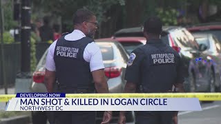 Logan Circle Shooting in DC Leaves Man Dead