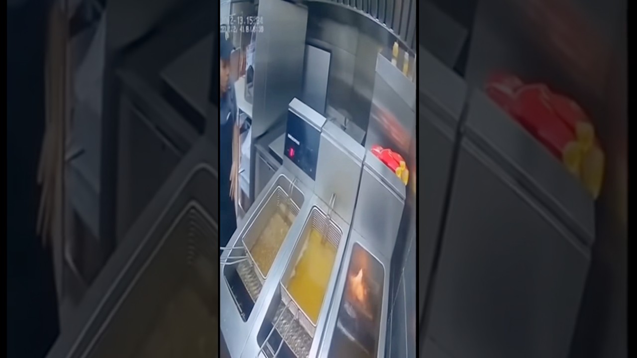 CCTV Caught This Inside the Kitchen 😳🔥