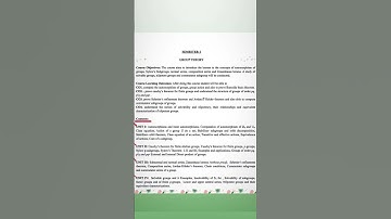 M.Sc. - Sem. 1st  (MGKVP.) paper1- group theory (syllabus).