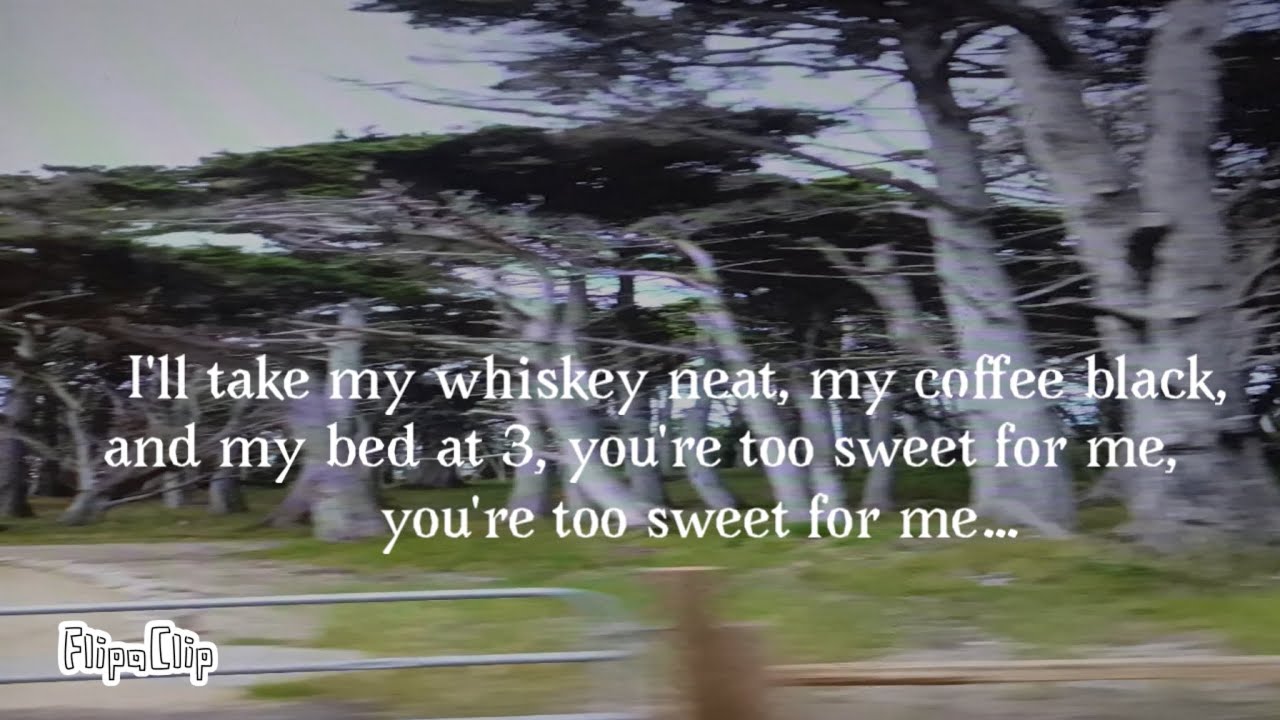 Too Sweet | Hozier | Lyrics (I’ll take my whiskey neat, my coffee black