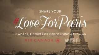 Share your #LoveForParis for a chance to win two tickets there