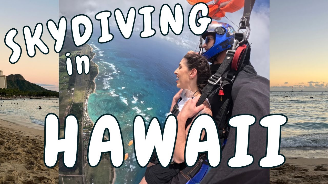 SKYDIVING in HAWAII ☁️🪂