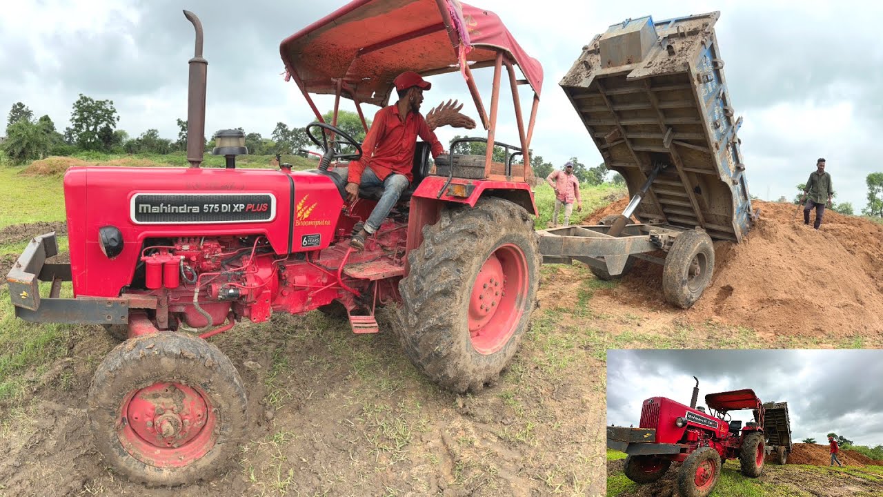 इसकी बात ही अलग है | Mahindra 575 di XP PLUS Wooden Smash Fully Loading | tractor videos