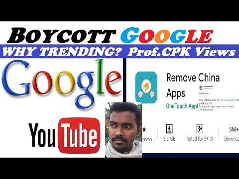 Boycott Google in India | Remove Chinese App removed from play store ...