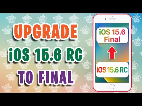 Video Update iOS 15.6 RC lên iOS 15.6 Final - youtube