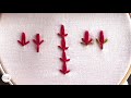 Point de tulipe  tutoriel de point de broderie facile