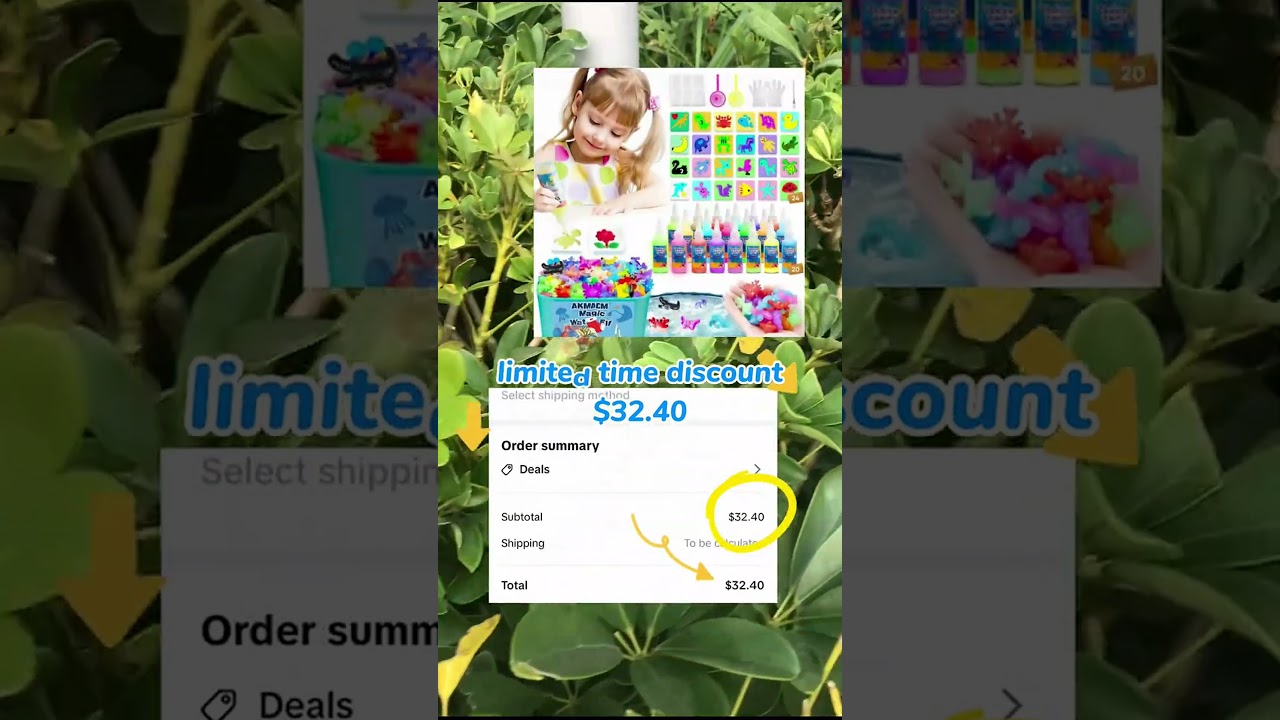 Magic Aqua Gel Art Kit with 20 Colors - Fairy Water Elf Toy 