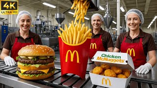 McDonald’s Food in the Factory: How It's Made | Top Discovery 4K