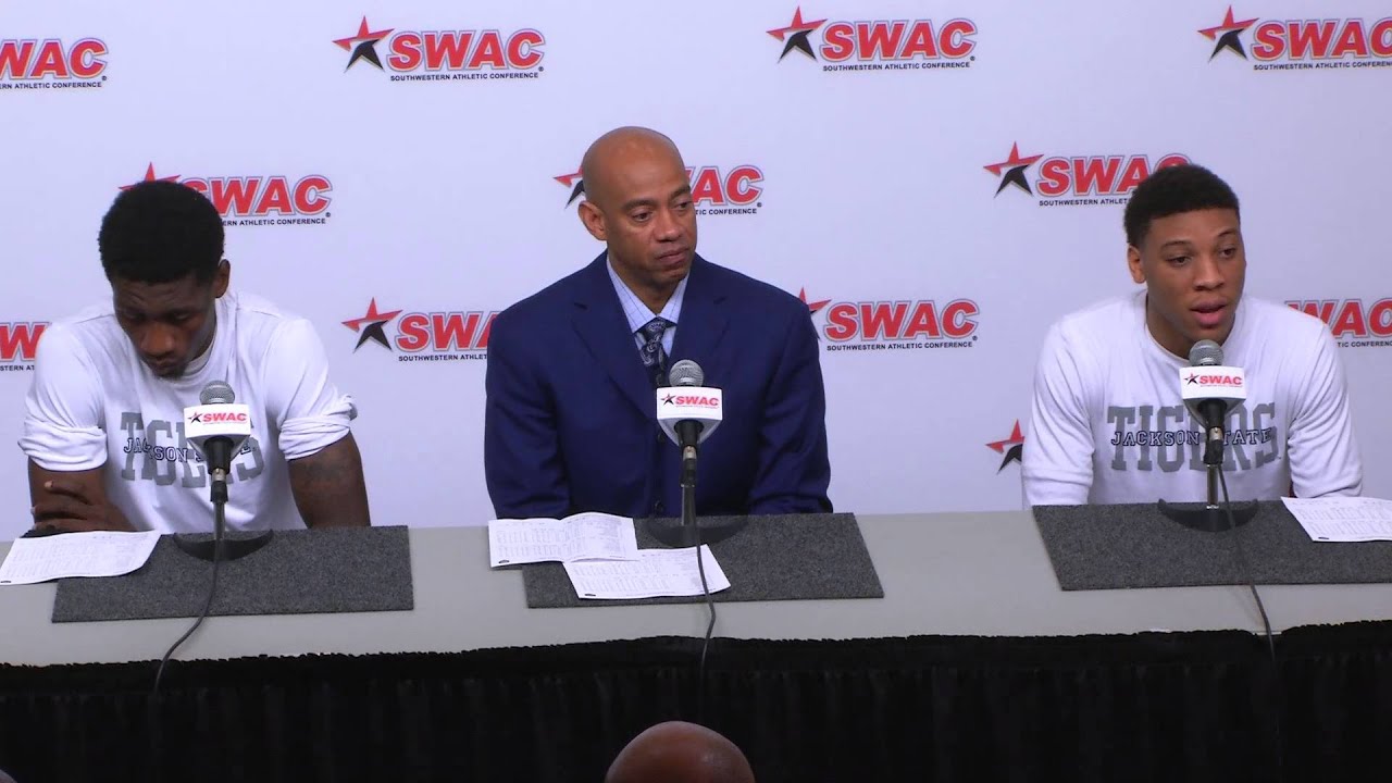 Jackson State MVSU vs. JSU PostGame Press Conference MBB Part 1