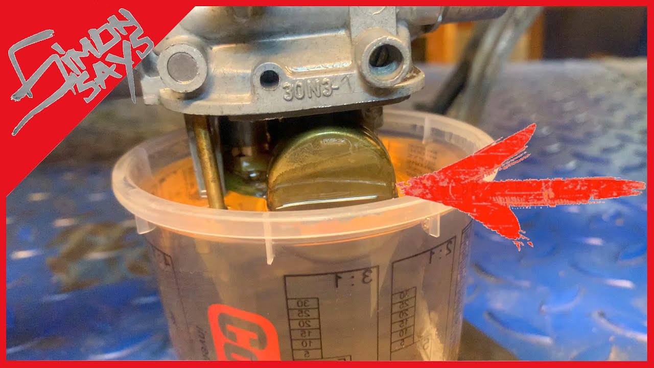 MZ ETZ 250 Vergaser BVF 30N3-1 Schwimmerstand mit der Senfglasmethode einstellen