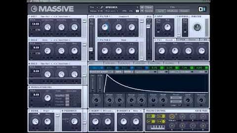 NI Massive Tutorial [How To Make AfroJack Style Synth]