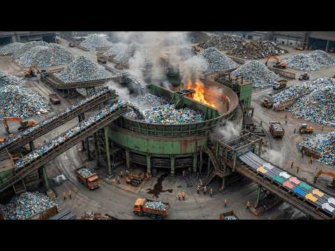 25 Insane Industrial Shredders That Obliterate Everything | Metal Recycling #304