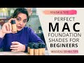 M.A.C Studio Fix Fluid Foundation | How to choose perfect shade 😱 😱| Magical Sehba Tips