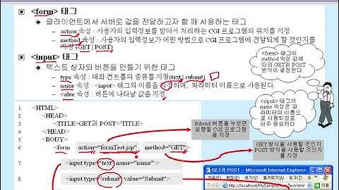 #05 HTML과 JSP - 5.1 GET과 POST