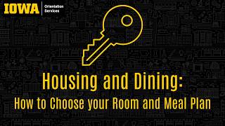 Housing and Dining: How to Choose your Room and Meal Plan
