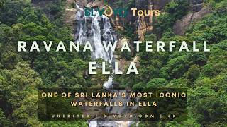 Ravana Waterfall Sri Lanka Ella 4K