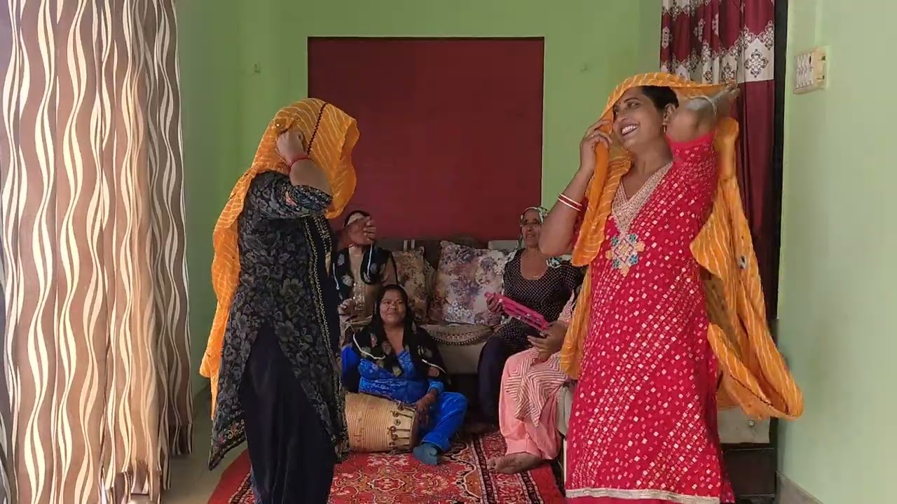 🙏🏻🌹 मस्ताना हो गया री सास रानी तेरा बेटा 😄🥰 हंसी मजाक गीत सारी बहनलोटपोट 😍😁😅🤩