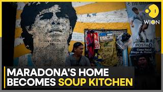 Diego Maradona's Childhood Home is Now a Soup Kitchen | WION