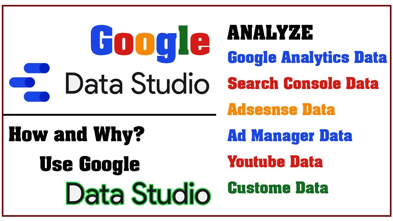 How to Setup Google Data Studio: Google Data Studio Tutorial 2021 - YouTube
