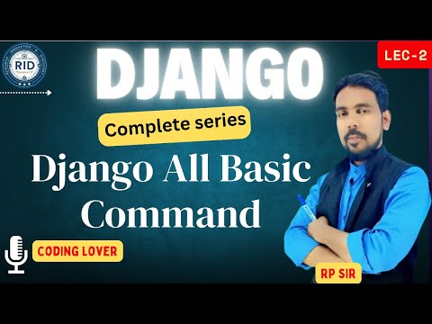 #django  All Basic Commands for Beginners | Check #Python, PIP & Install Django || Lec-2 ||