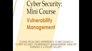 0 Vulnerability Management Overview.